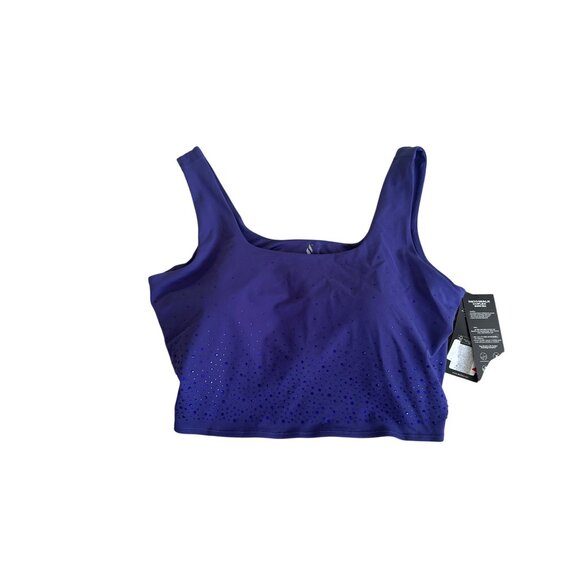 SKECHERS Shine Jeweled Purple Bra Size 2XL NEW NWT - Picture 8 of 8